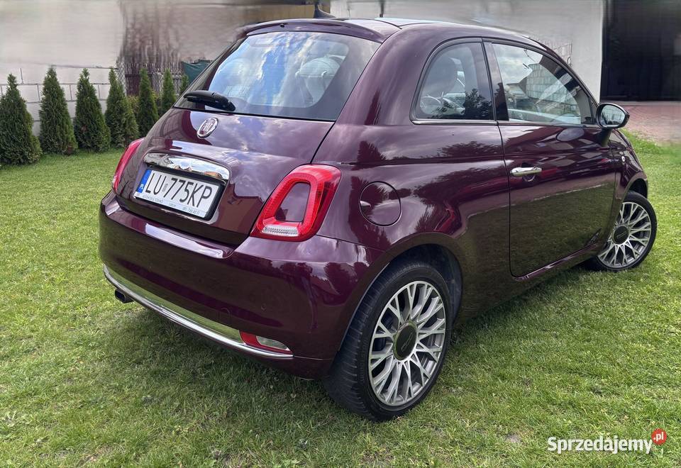 Fiat 500 12 benzyna pierwsza rejestracja benzyna Łuków