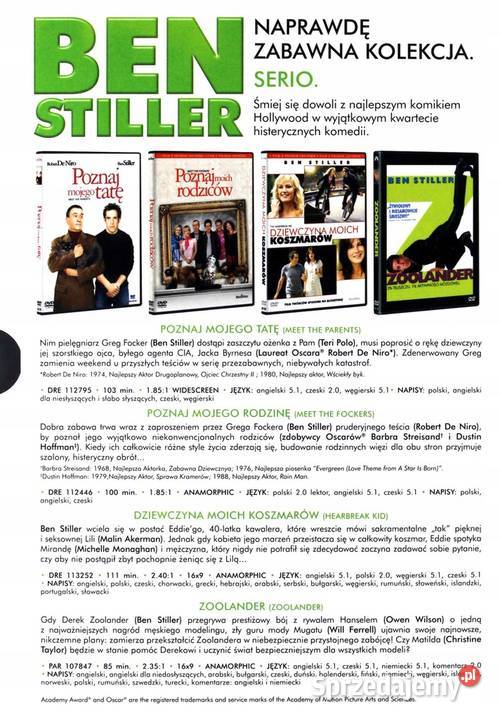 POZNAJ MOJEGO TATĘ RODZINĘ DZIEWCZYNA ZOOLANDER Kalisz