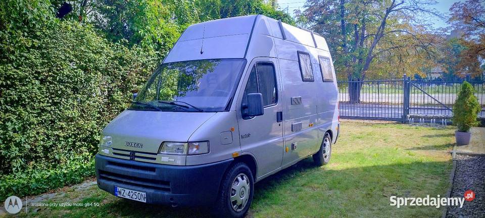 Kamper Van Peugeot Boxer 25TD Rok produkcji 1999 Motoryzacja Ożarów Mazowiecki