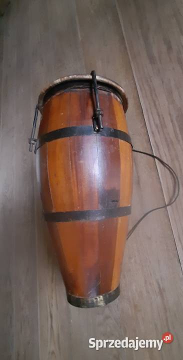 Atabaque rodzaj jednomembranowego bębna z Rękodzieło warmińsko-mazurskie Morąg