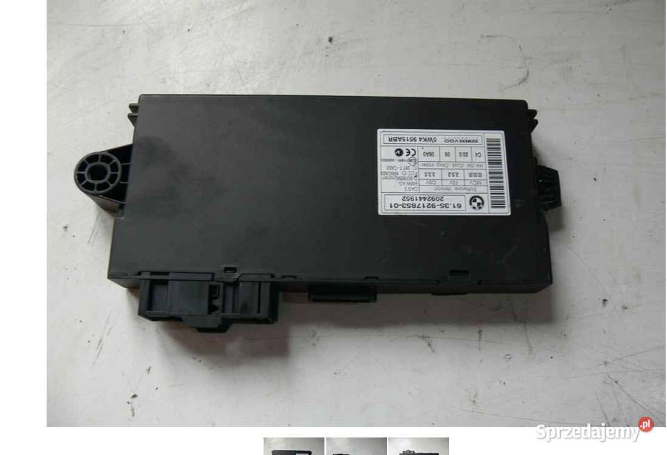 BMW E90 E91 LIFT MODUŁ STEROWNIK CAS 9217853 osobowe małopolskie sprzedam