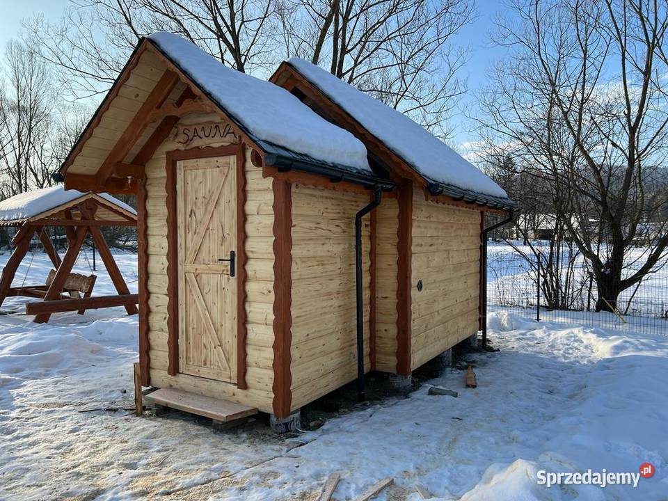 sauna fińska ocieplana półbal producent Bircza