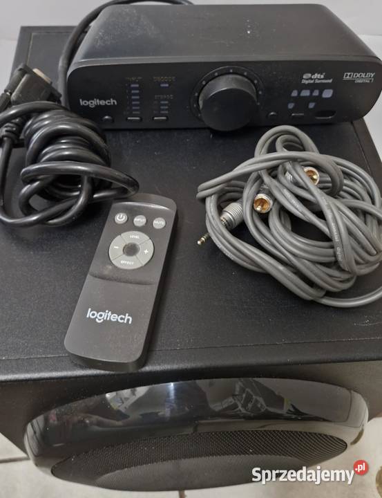 Zestaw głośników 51 Logitech Z906 500 W czarny sprzedam