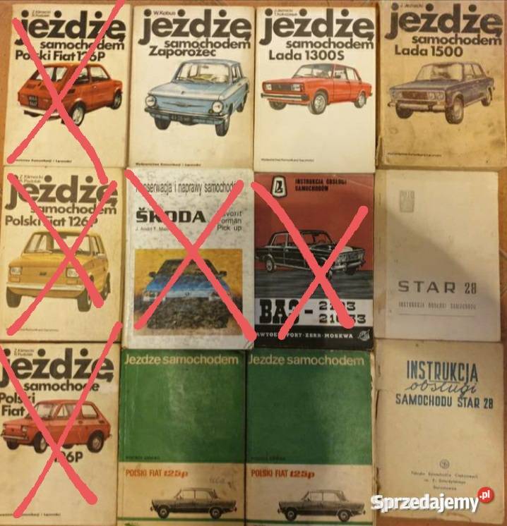 Książki motoryzacyjne Sam naprawiam itp Lublin