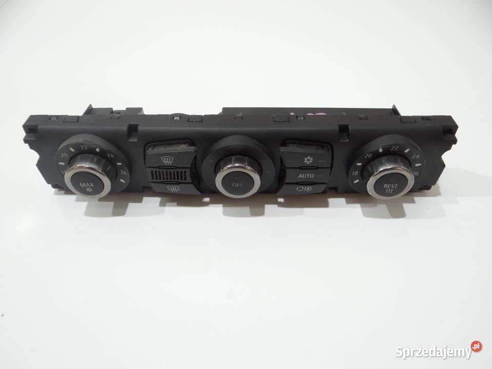 PANEL NAWIEWU KLIMATYZACJI BMW E60 E61 9122398 Panele sterowania, przełączniki lubelskie