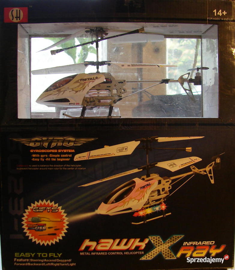 helikopter Hawk XRay model i akcesoria sprzedam