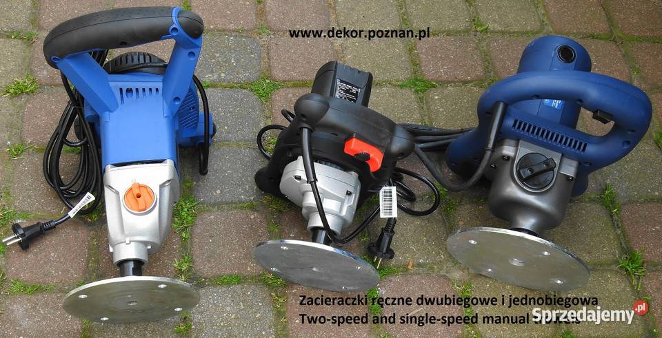 Zacieraczka lekka do prefabrykatów betonowych