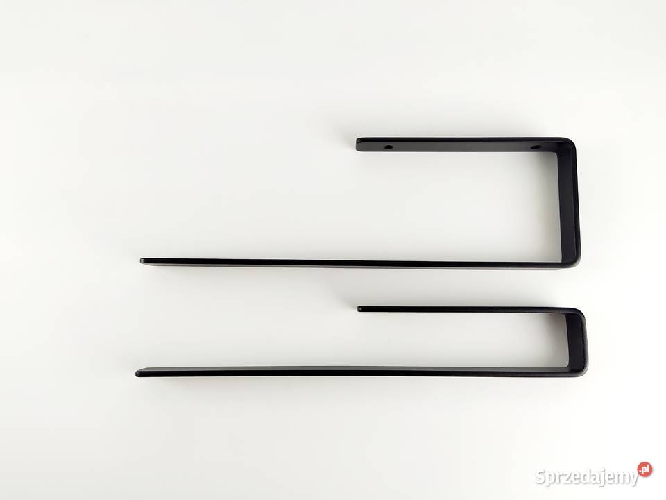 Wieszaki uchwyty na ręczniki metalowe czarne 40 małopolskie Kraków