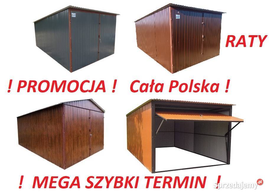 Garaż Blaszak II gat PROMOCJA Cała Polska Szybki Oleśnica
