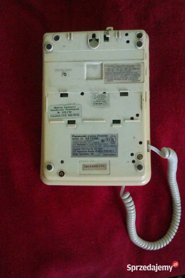 Telefon stacjonarny z sekretarką na mikrokasety mazowieckie Warszawa