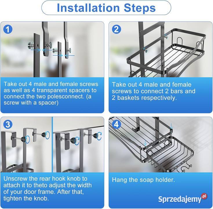 Półka prysznicowa zawieszana UUlioyer sprzedam