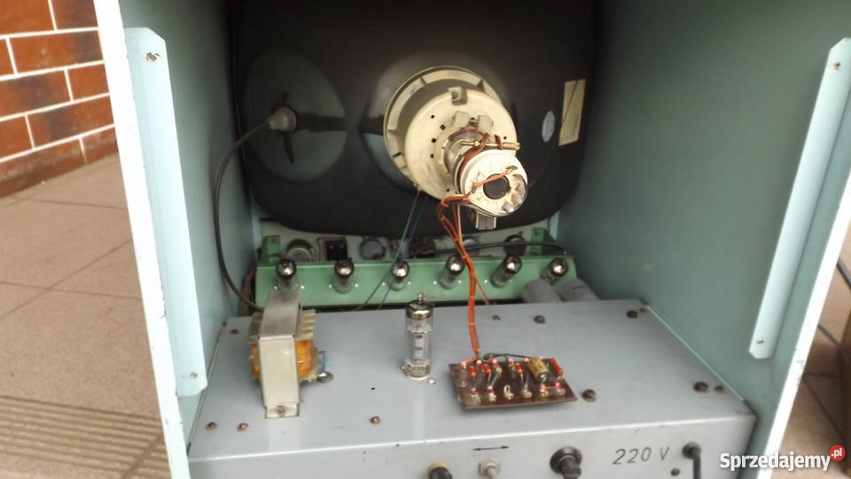 Polski Lampowy Oscyloskop TYP 1 Elektronika warmińsko-mazurskie