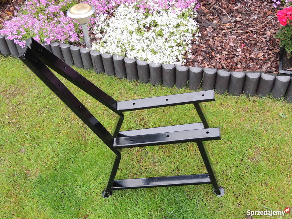 Nogi stalowe do ławek i stołu Piaseczno 38cm mazowieckie