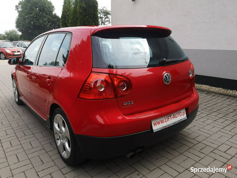 Volkswagen Golf 20 TFSI 200 GTI Klimatr Alu 17 czujnik deszczu Strzegom sprzedam