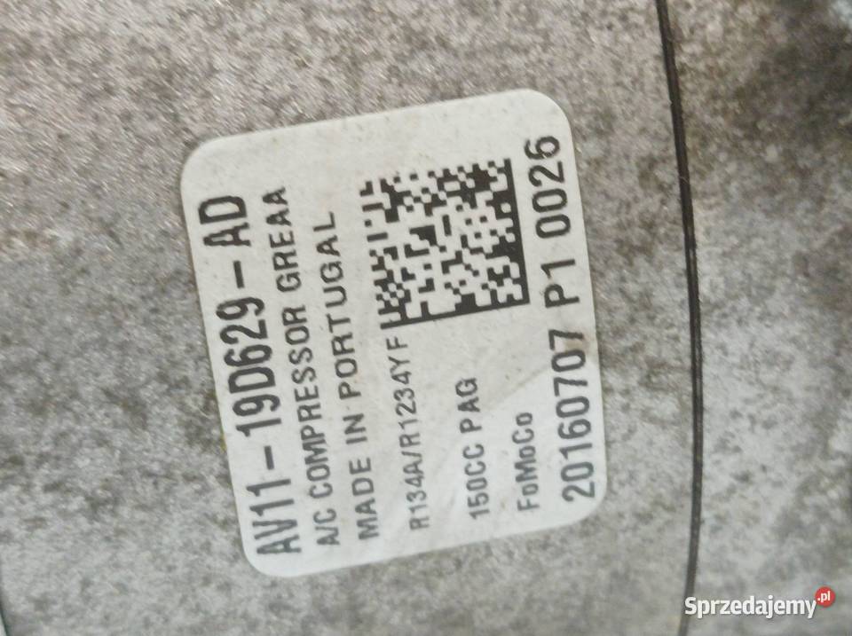 SPRĘŻARKA KLIMATYZACJI AV1119D629AD 14 16V Ford