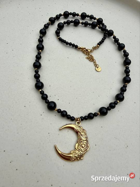 Naszyjnik choker kamienie naturalne turmalin Tarnobrzeg