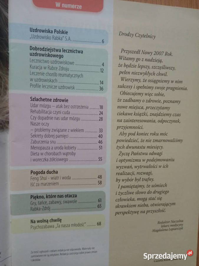 Gazeta Kuracjusza 4 numery 1634 20062008 Dąbrowa Górnicza