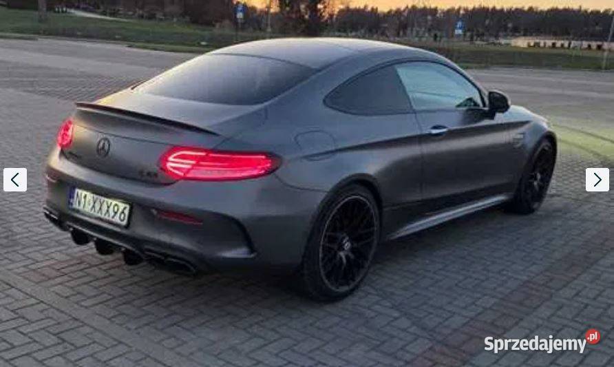 Mercedes C klasa C63 AMG Coupe 2016 Dywity