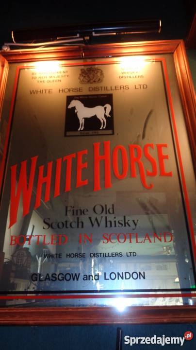 Oryginalne lustra reklamowe lata 80 XX wiek bar Warszawa