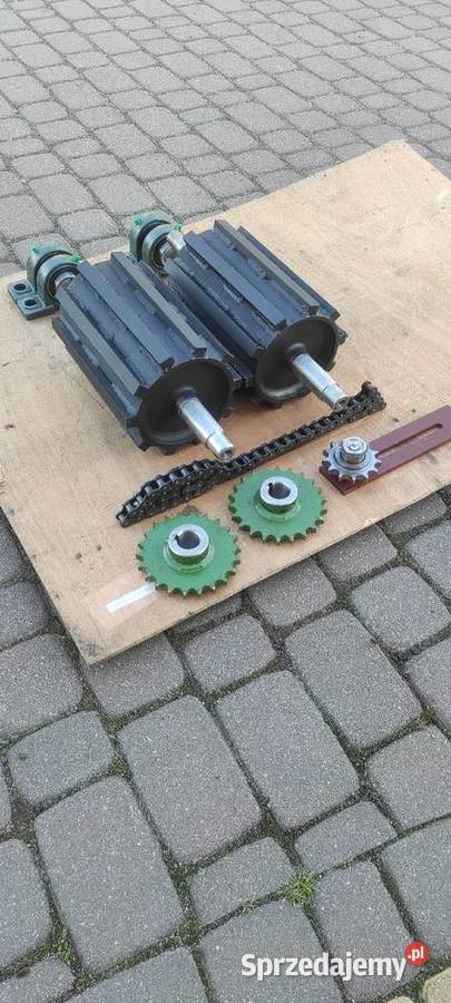 Walce gniotownik kruszarka do węgla ekogroszek Sadowne