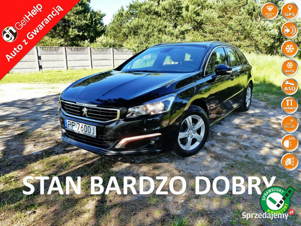 Peugeot 508 SW 16 HDI lakier metallic wielkopolskie Piła