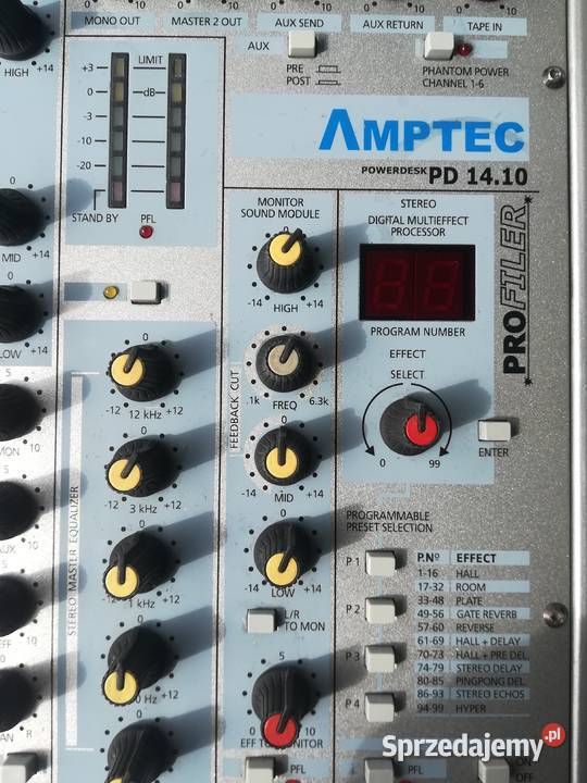 Powermikser zeck PD 1410 2x500w Amptec małopolskie Tarnów