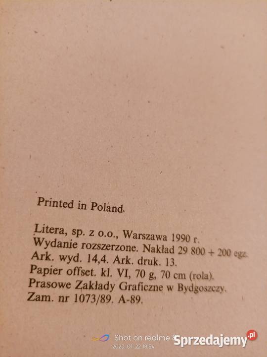 Świątynia zagłady Syski książki najtańsze okaz Warszawa