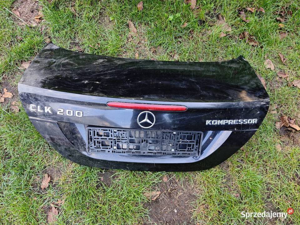 Klapa bagażnika Mercedes CLK w209 śląskie sprzedam