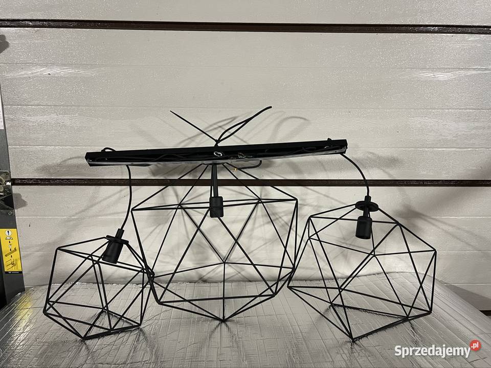 Żyrandol druciany lampa wisząca KASPA Ornontowice