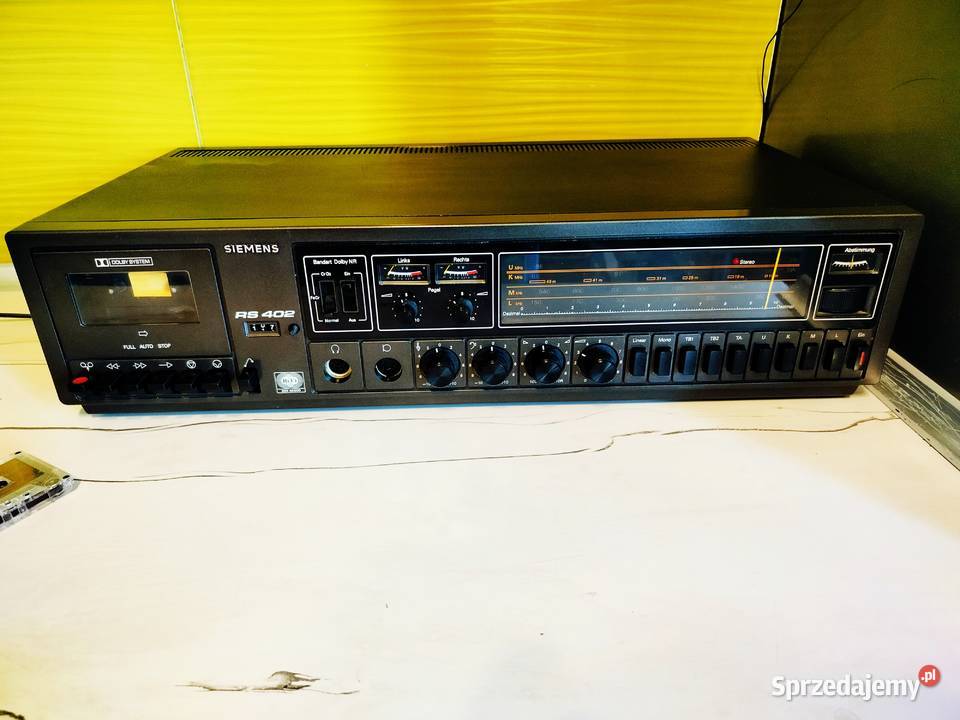 Siemens RS 402 Amplituner z magnetofonem sprawne Mińsk Mazowiecki sprzedam