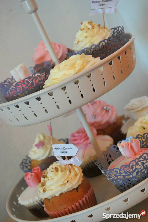 Torty muffinki słodkie stoły WESELE KOMUNIE Nysa