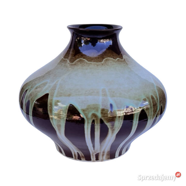 Ceramiczny wazon fat lava Keramika Kravsko Warszawa