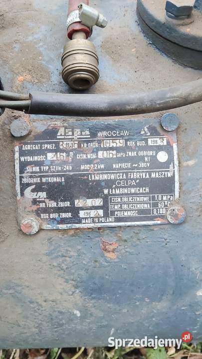 Sprężarka trzy tłokowa 200litr pomorskie Słupsk