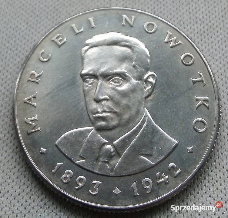 POLSKA20 1983 rCuNi RZADKI MARCELI NOWOTKO