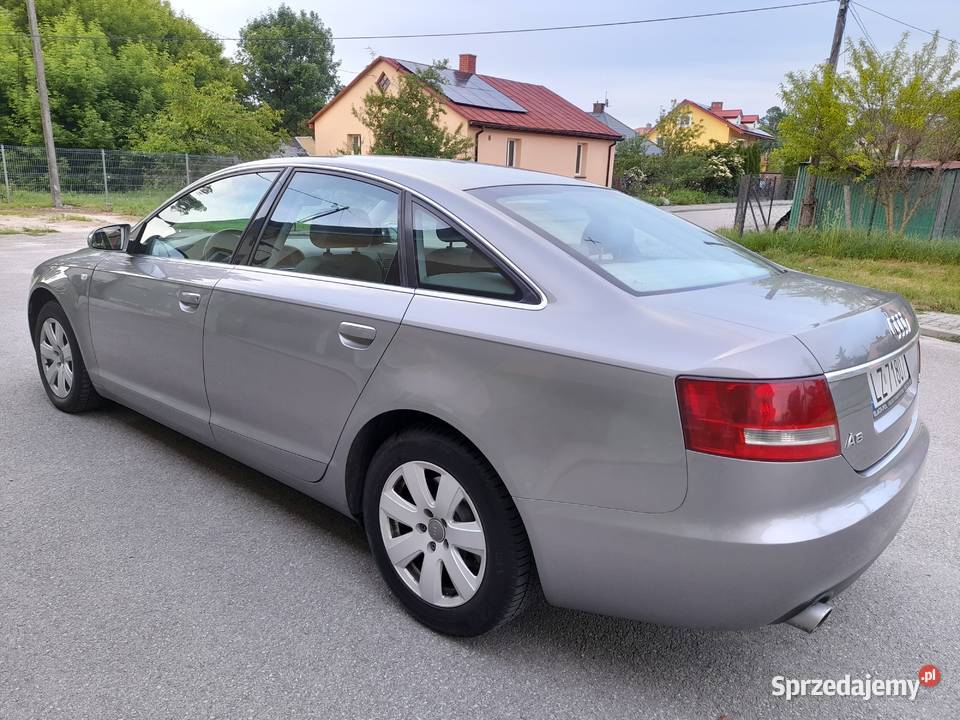 Audi A6 c6 24 z Gazemhaksedan279 przebiegu 2400cm3 Siedliszcze-Osada