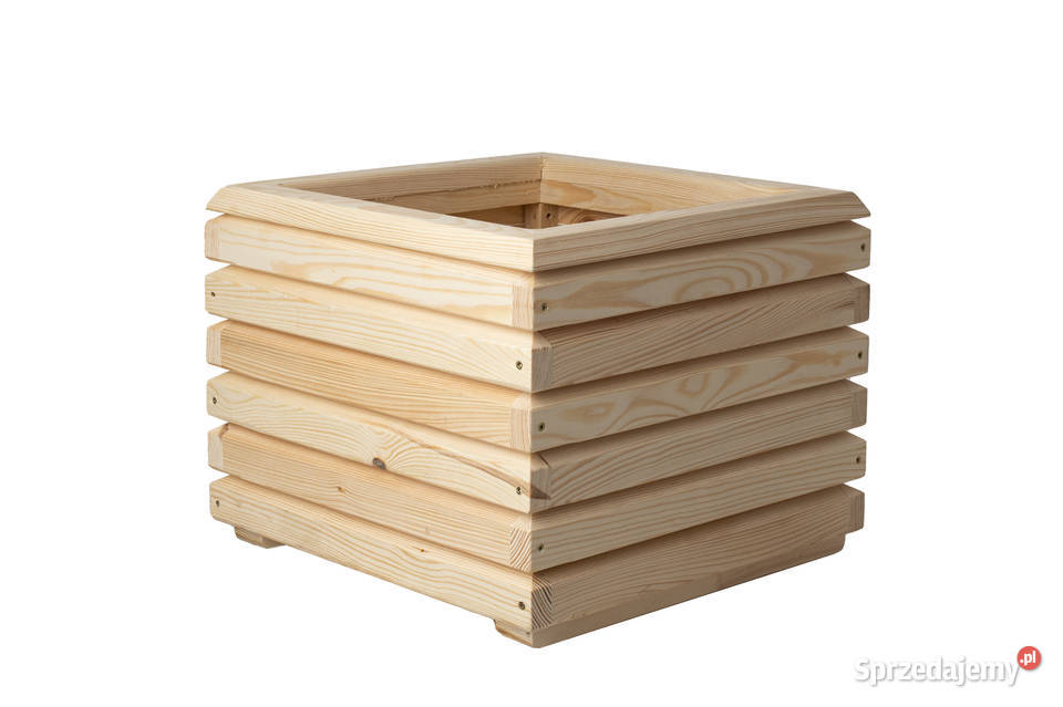 Donica osłonka 3D drewniana ogrodowa tarasowa Kalety sprzedam