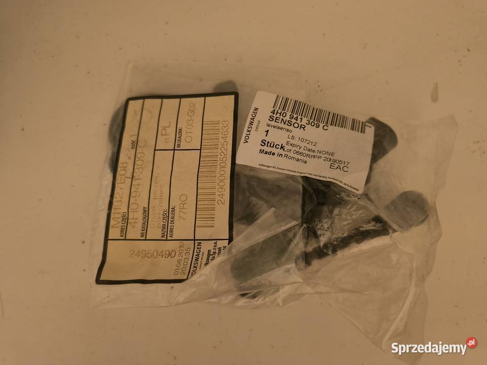 4h0941309c czujnik poziomowania świateł Audi Wrocław