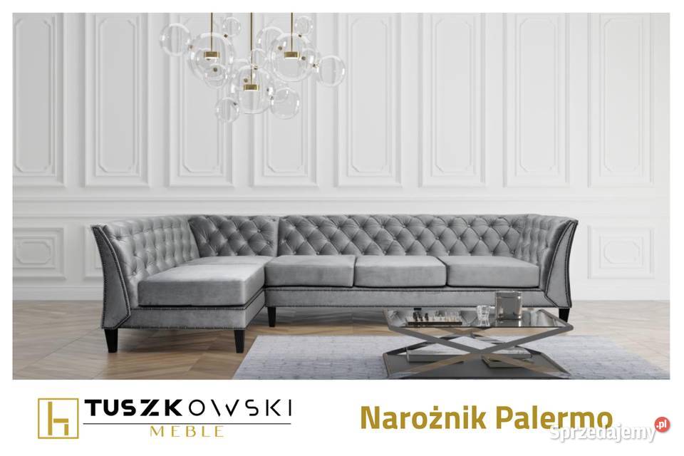 Krzesło tapicerowane pikowane z kołatką DUBAI 50cm Starogard Gdański