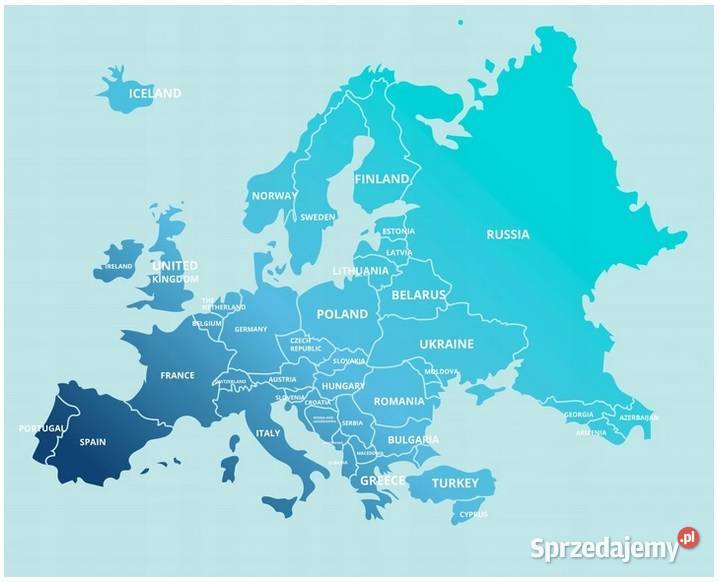 MAPA KIA GEN2 2023 EUROPA CEED OPTIMA RIO Akcesoria Pabianice