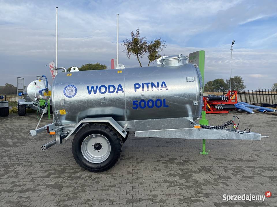 Beczkowóz do Wody Pitnej 5000 L mazowieckie Będzymin