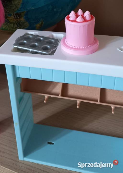 Lalka barbie cukierniczka cukiernia do Lalki i akcesoria