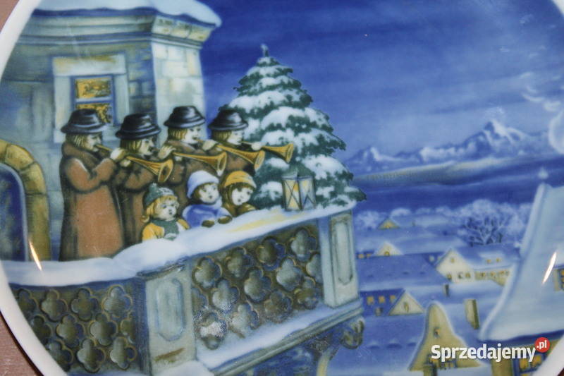 Talerzyk kolekcjonerski Royal Tettau Christmas Szczecin