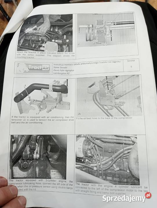 Track Air DeutzFahr Agroplus Dorado R2 Target Koszanowo sprzedam