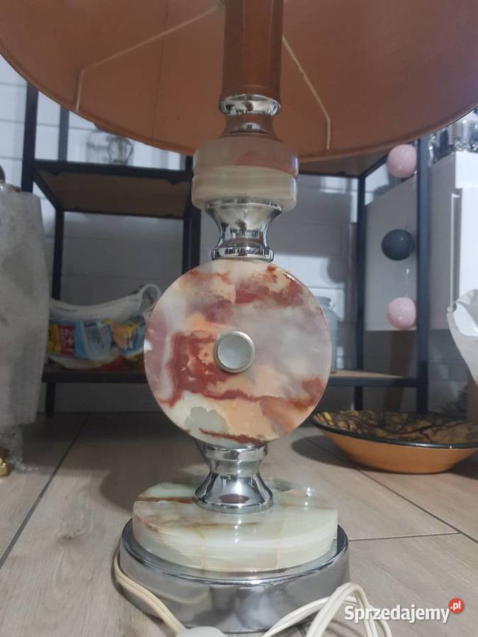 Lampa z marmuru onyx Wola Podłężna sprzedam