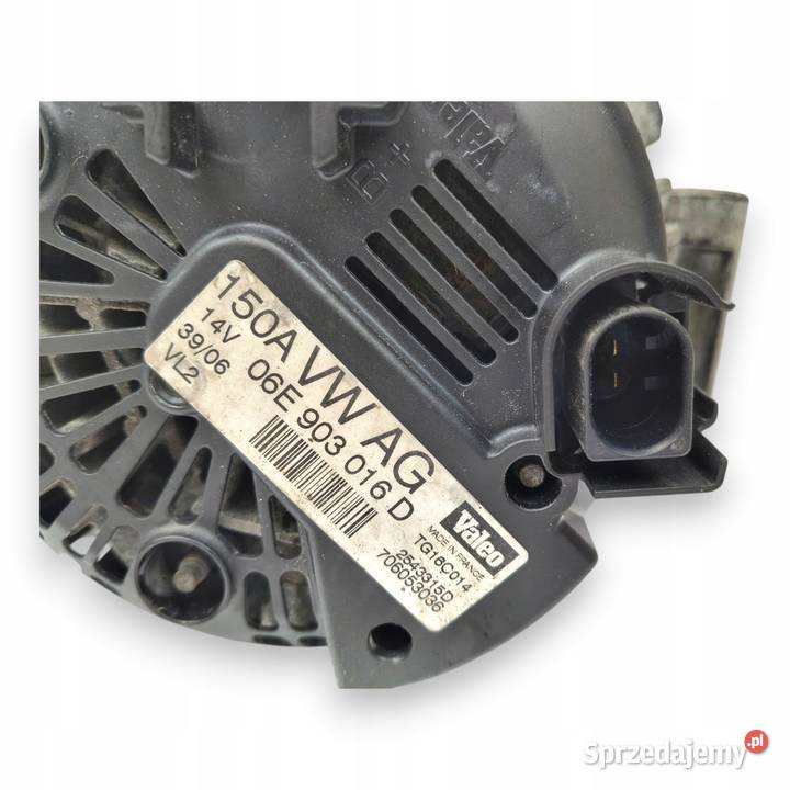 ALTERNATOR Audi A6 C6 A4 B7 20 TFSI 06E903016D Chełm