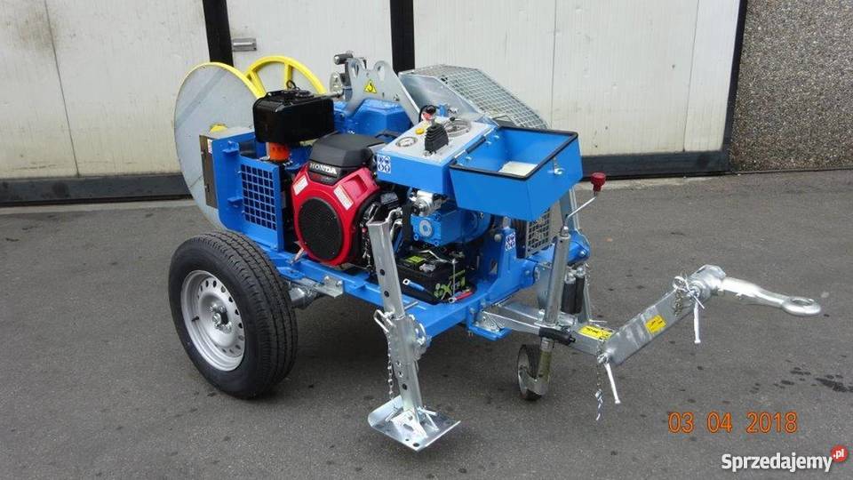 Hydrauliczna wciągarka do kabli i przewodów wielkopolskie Jarocin