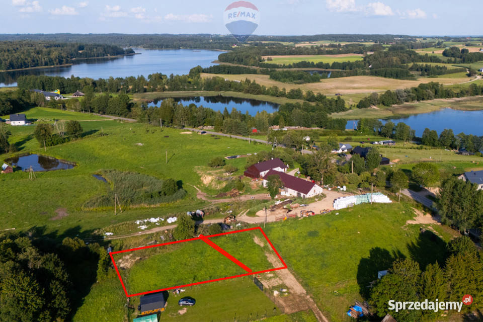 Wyjątkowa działka jeziorem Szelment Wlk Przejma Mała