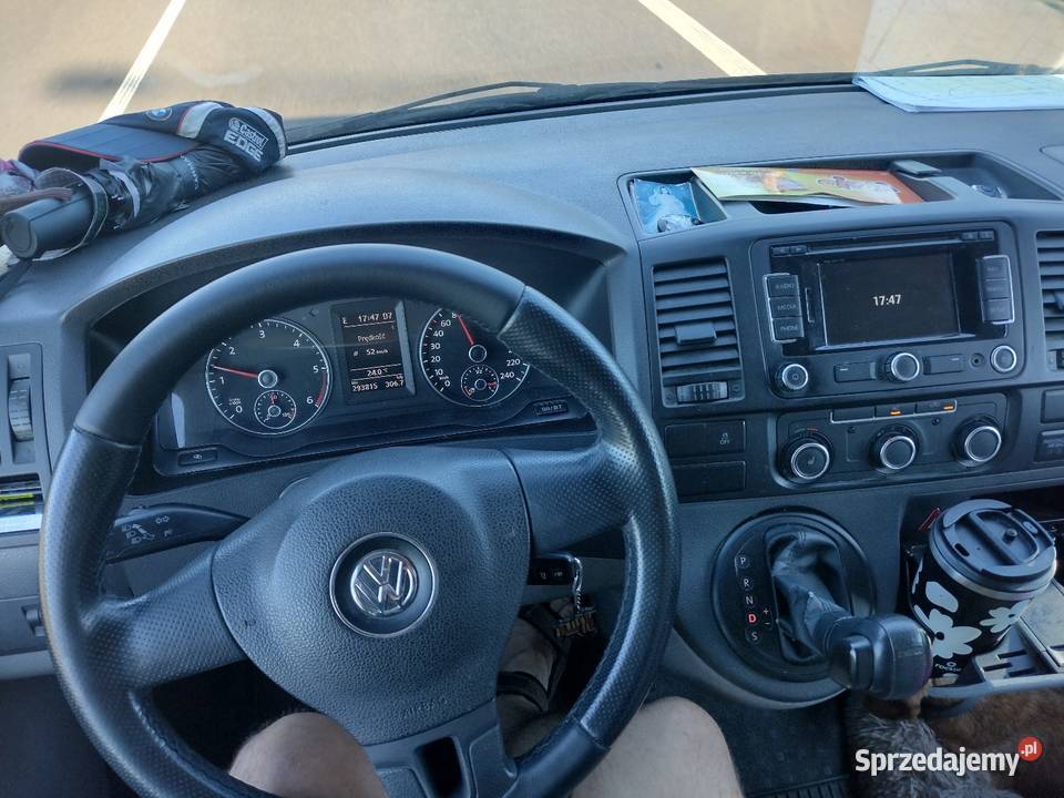 Volkswagen T5 Transporter Blaszak Długi Hak łódzkie Łódź