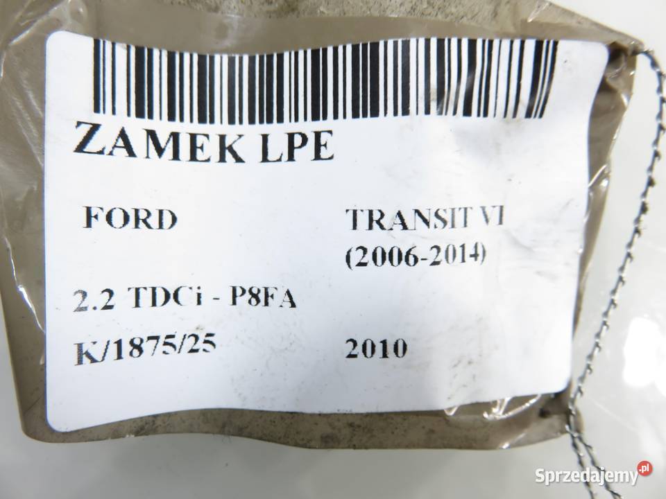ZAMEK LEWY PRZEDNI FORD TRANSIT VI 20062014