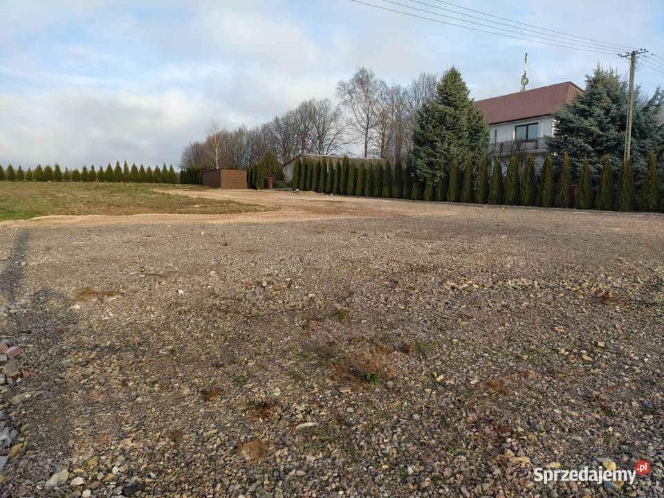 Wynajmę działkę drodze krajowej E7 Kielce Kraków